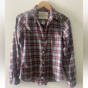 Frank & Eileen Size Small Plaid Barry Button Up Shirt